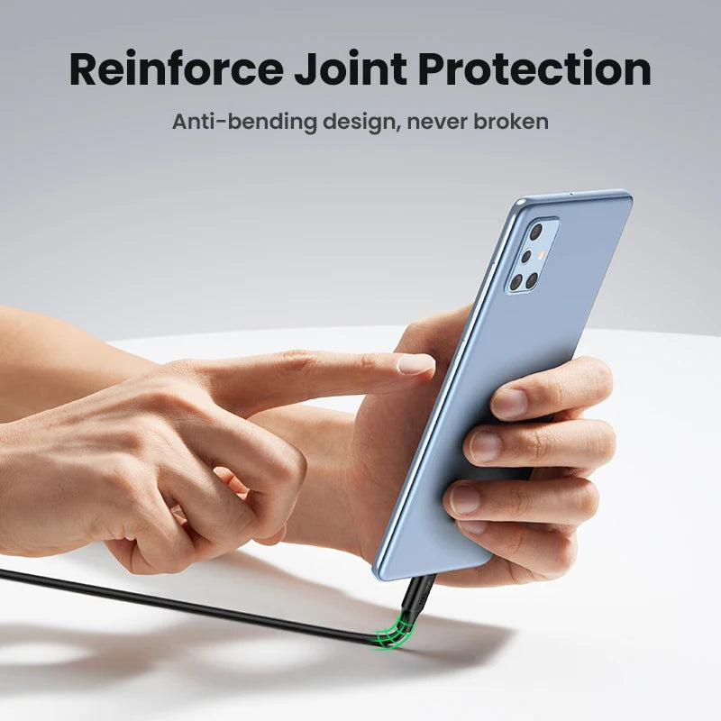 UGREEN PD100W 60W USB C to USB C Cable for iPhone 17 16 MacBook Laptop iPad Samsung Xiaomi Poco Fast Charging 5A 3A Type-C Cable