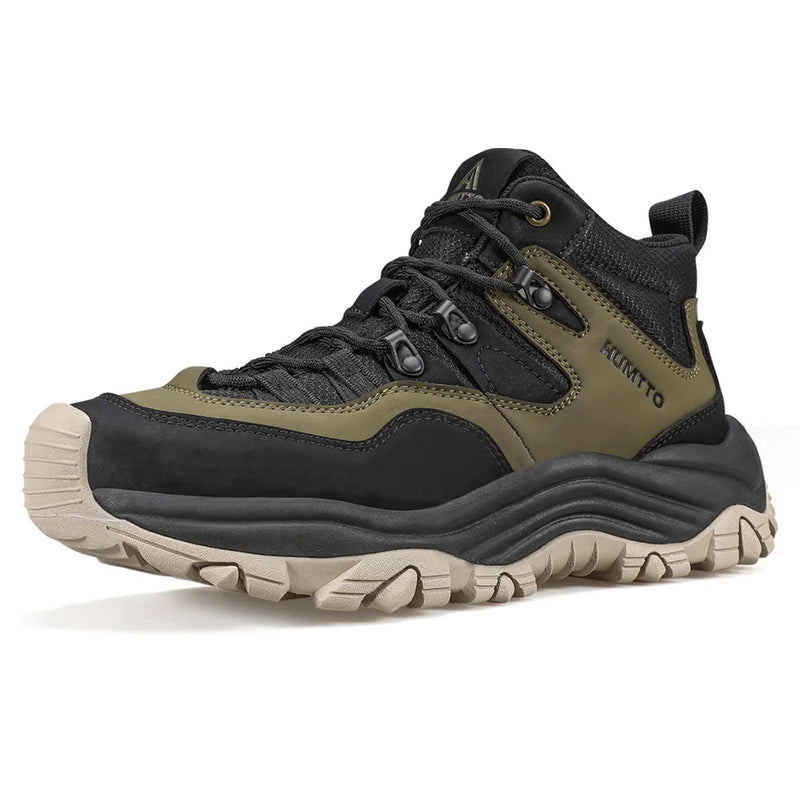 HUMTTO Lightweight Hiking Shoe for Men Breathable Sports Shoes Men's Walking Designer Sneakers Outdoor Non-slip Trekking Boots