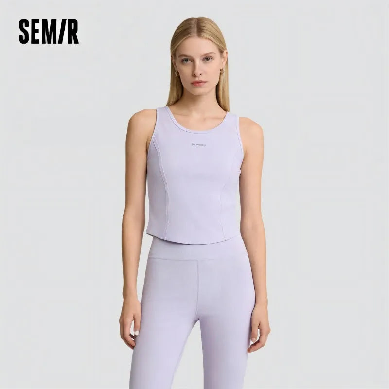 Semir Womens Tank Top 2026 Cool Feeling Moisture Wicking Quick Dry With Padded Sports Style