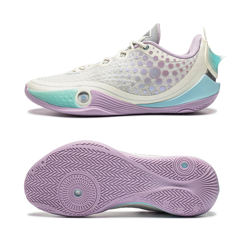 ស្បែកជើងបាល់បោះបុរស Li-Ning WADE 808 6 ULTRA កម្រិតអាជីព SUPER BOOM ទន់ ធន់នឹងការប៉ះទង្គិច ស្បែកជើងកីឡាប្រកួតប្រជែង LiNing ABAW009