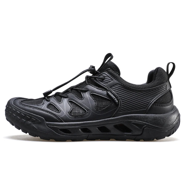 HUMTTO Quick Drying Outdoor Sneakers Summer Trekking Barefoot Shoes for Men Lightweight Hiking Shoe Man Breathable Beach Sandals