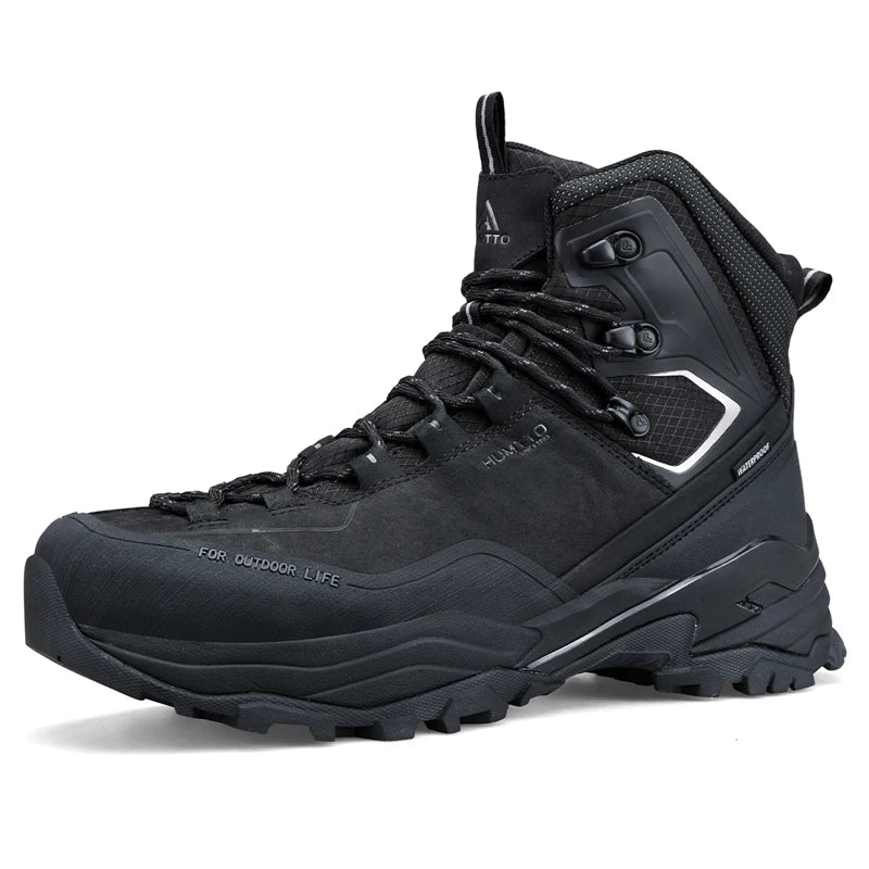 HUMTTO Luxury Designer Trekking Shoes for Woman Winter Hiking Boots Womens Breathable Non-slip Outdoor Mountain Camping Sneakers