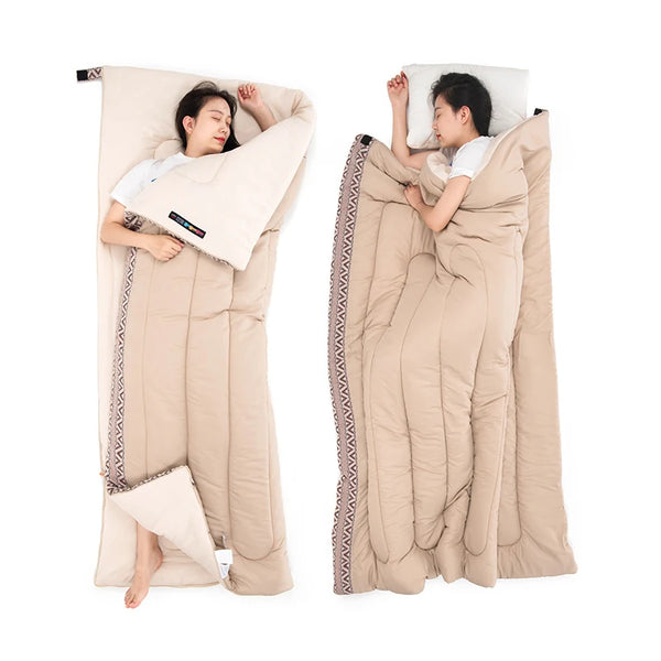 Naturehike Sleeping Bag L150 Ultralight Portable Cotton Sleeping Bag Spliceable Summer Sleeping Bag Outdoor Camping Sleeping Bag