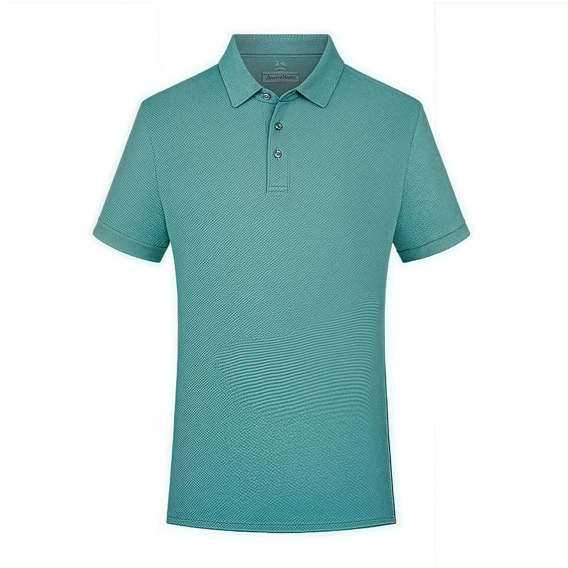 5A Antibacterial mulberry silk cool POLO shirt  Summer Work Uniform  Logo Printed Company Team Culture Polo Shirt