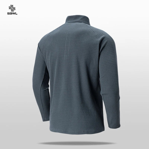 SBWL Men's High Quality Cycling Hiking Outdoor Sports Long Sleeve T-Shirt Leisure Speed Dry Running Fitness Sports Clothing Tops