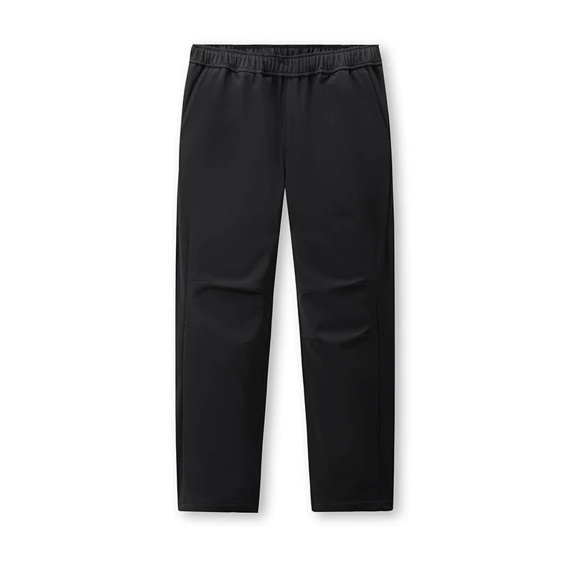 Semir Men Casual Pants Thermal Warmth Water Repellent Panel Design Solid Color Regular Fit Straight Leg 2026 New