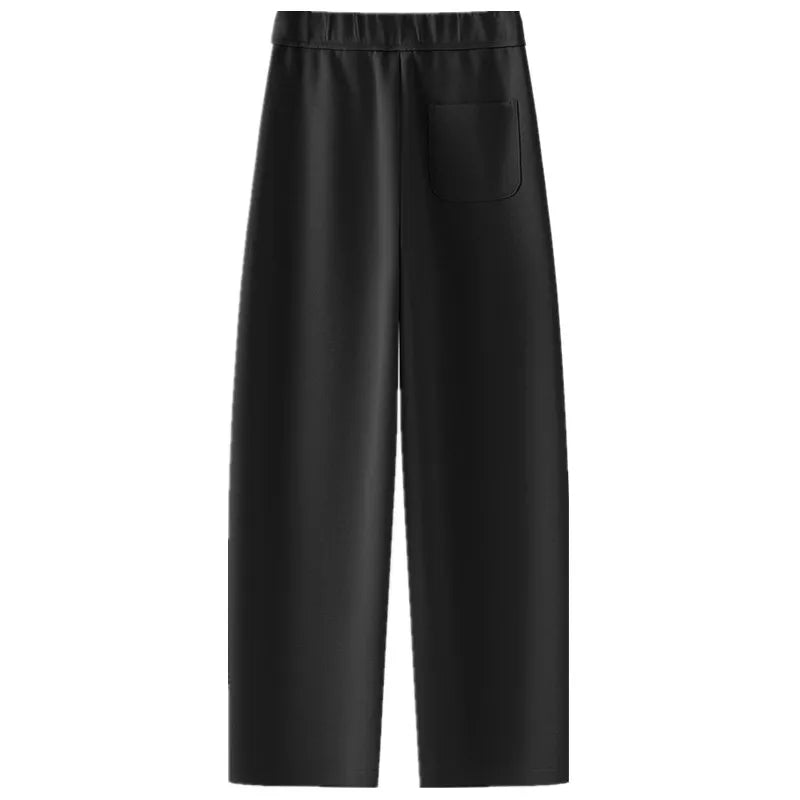 2026 Narrow Version of The Wide-leg Sweatpants Women 2025 New High-waisted Drape Loose Casual Pants Drape Thin Straight Pant