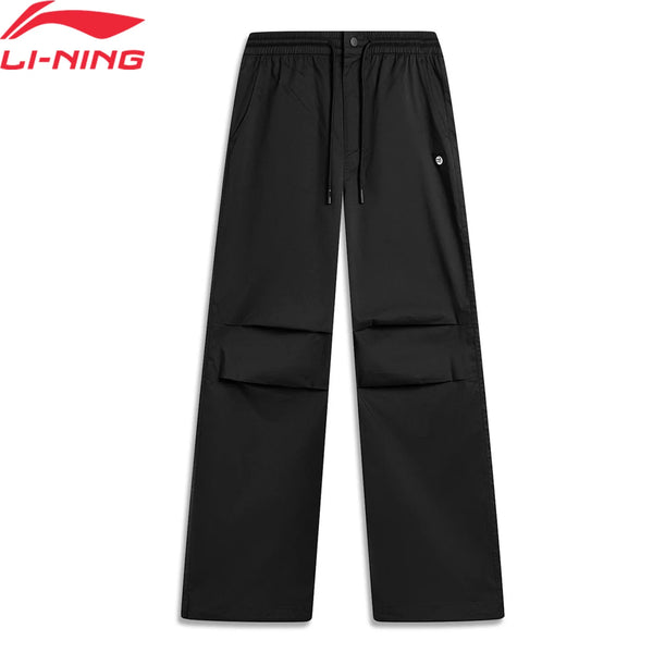 ខោកីឡាសម្រាប់នារី Li-Ning ទំហំធម្មតា 62.6% កប្បាស 32.8% នីឡុង 4.6% ស្ពែនដិច ខោលីនីង AKXU456
