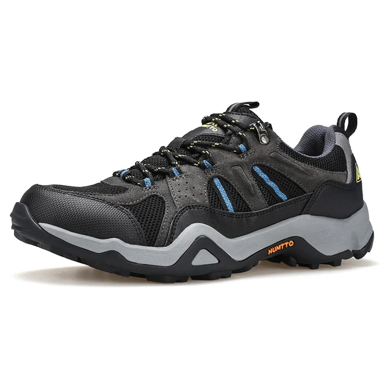 HUMTTO Summer Men's Sneakers Breathable Trail Shoes for Men Luxury Designer Sports Hiking Boots Man Outdoor Trekking Sneaker