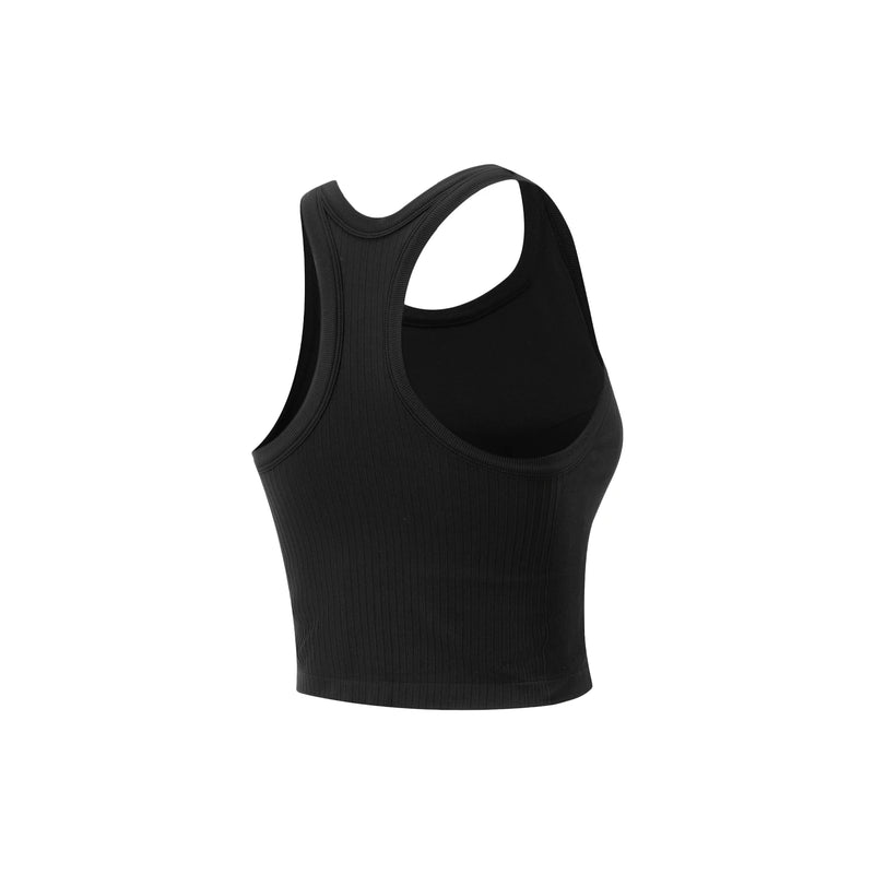 Li-Ning Women's Training Sleeveless Round Neck Vest 89.5%Nylon 10.5%Spandex Comfortable LiNing Sport Knit Camisole AUDV020