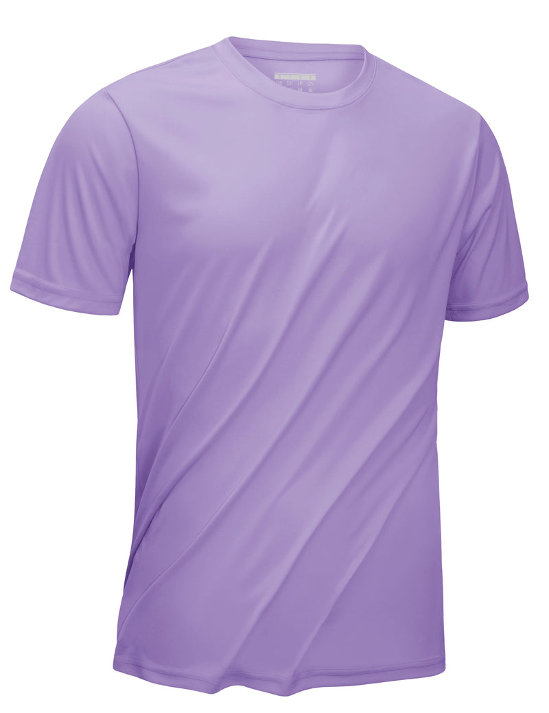 TACVASEN UPF 50+ Summer Performance T-shirts Mens Sun Protection Tee Shirts Gym Sports Athletic Running Swim Casual T-shirt Tops