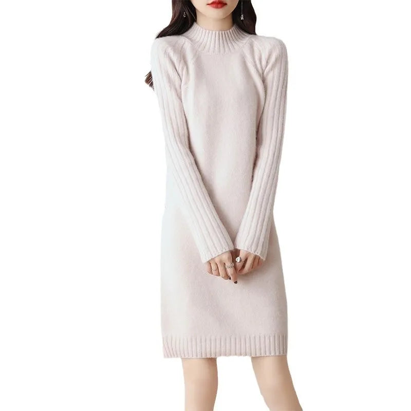 Sweater Women Trends 2026 Slim Short Mini Dress Spring Autumn Jumper Female Knitwear Tops Basic Wear Winter Pullovers Vestidos