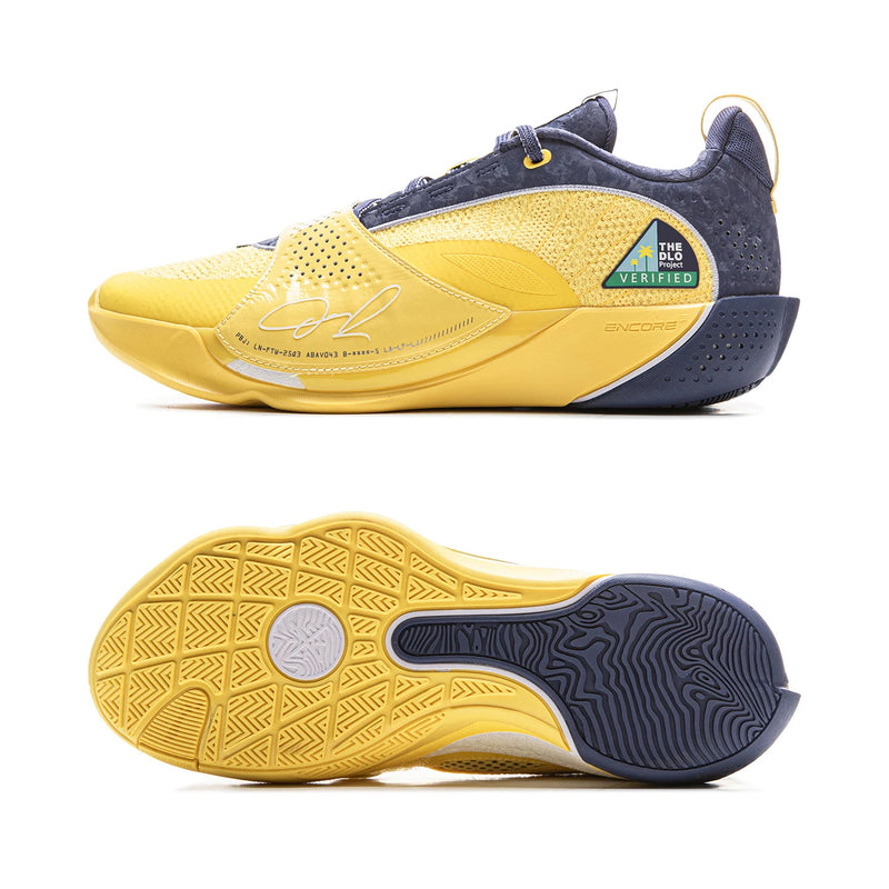 ស្បែកជើងបាល់បោះអាជីព Li-Ning សម្រាប់បុរស WADE ALL CITY 13 ENCORE BOOM Cushion LiNing Balanced Competition Sneakers ABAV043