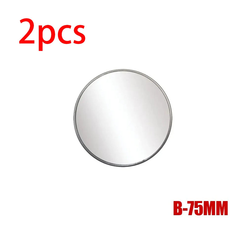 SEAMETAL 1/2pcs Car Reaview Blind Spot Mirror Wide Angle Round Convex Side Mirrors Rear View Mirrors for Truck Car Accessories