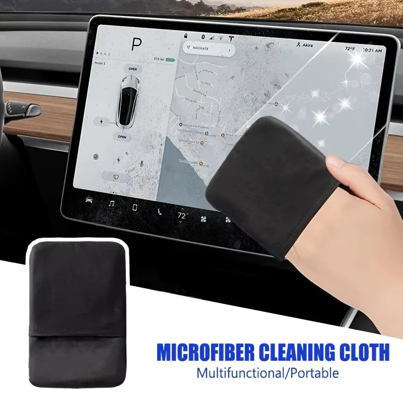 1pc Ultra-Fine Fiber Car Screen Cleaning Cloth,Efficient Cleaning,Durable,Portable,Car Interior Cleaning Supplie,Screen cleaning