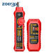 ZoeRax Network Cable Tester, RJ11 RJ45 Line Finder, Wire Tracker Multifunction with Probe, Ethernet LAN Network Cable