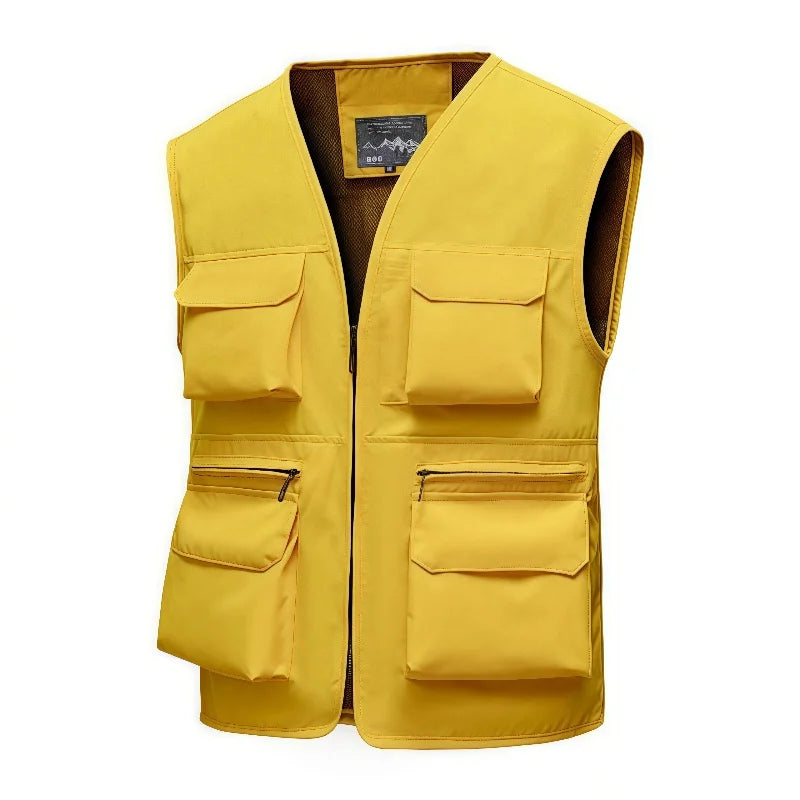 12 Fashion Colors Summer Men's Outdoor New Multi-Pocket Quick Dry Fishing Thin Mountain Photographer Customized Logo
