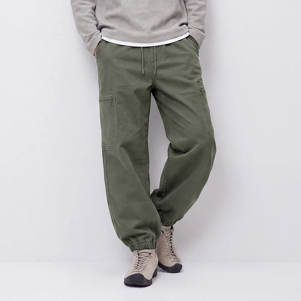 ខោបុរស Semir រាងរលុង ជើងស្ដើង មានខ្សែចង រចនាតិចតួចបំផុត សម្លៀកបំពាក់ធ្វើការច្រើនយ៉ាង រដូវរងាថ្មី ឆ្នាំ២០២៦ សម្រាប់ពាក់ប្រចាំថ្ងៃ