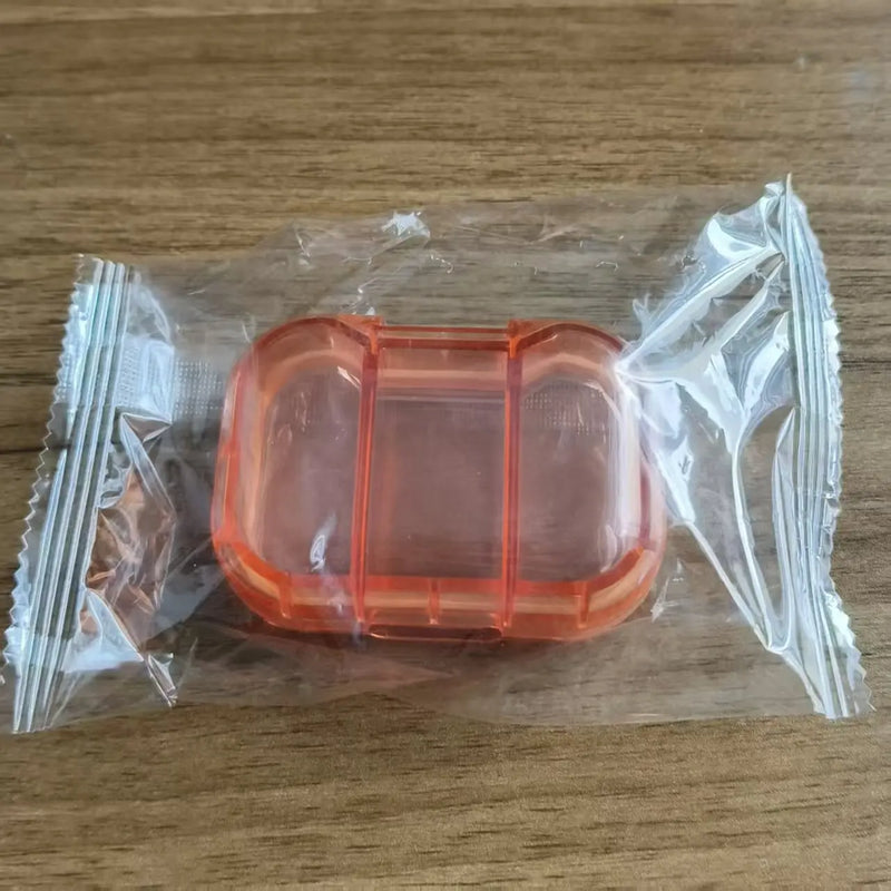 1pc Portable Mini Pill Box for Morning, Noon, And Night, Sealed Medicine Storage for One Week, On-The-Go Medicine Organizer