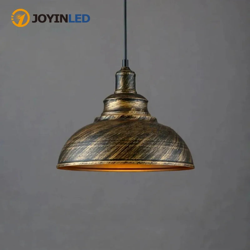 JOYINLED Retro Industrial Hanging Lamp Chandelier Durable Vintage Pendant Light Loft Lights for Restaurant Living Dining Room