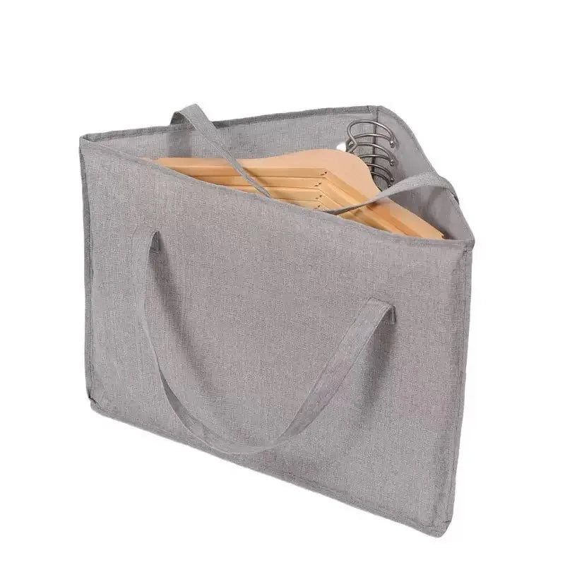 1pc Triangular Hanger Storage Bag, Suitable for Daily Hanger Storage and Organization,Used to Store Clothes in Wardrobe Corners