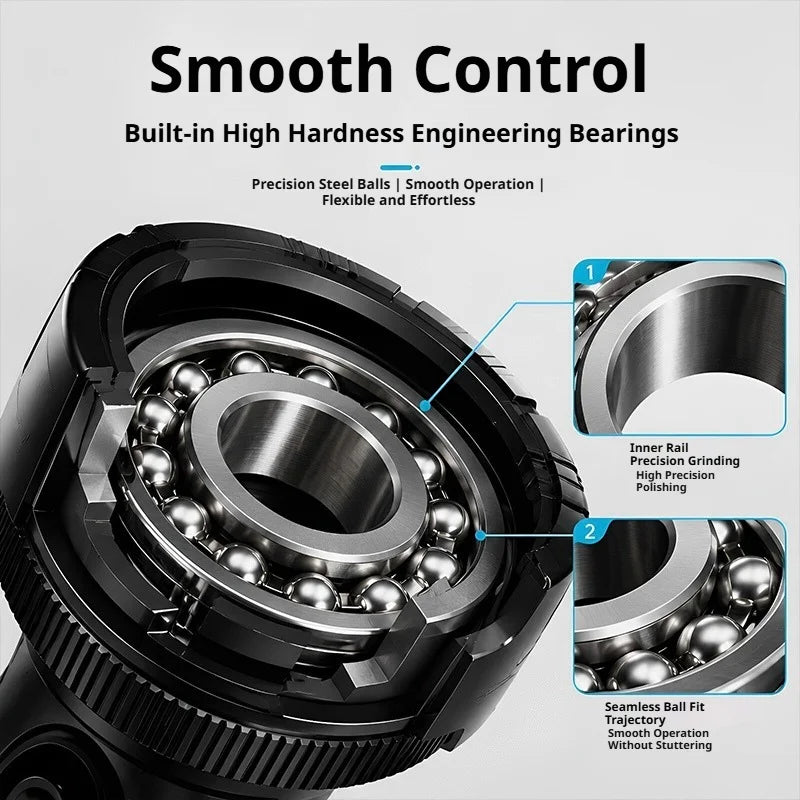SEAMETAL Universal Car Steering Wheel Spinner Knob 360 Degree Rotation Labor-Saving Clip-on Steering Booster Ball Car Accessorie