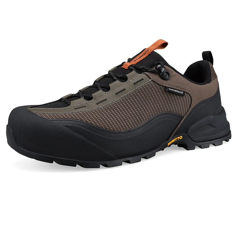 HUMTTO Trekking Shoes Man Breathable Winter Hiking Shoes for Men Non-slip Designer Water-resistant Outdoor Walking Mens Sneakers