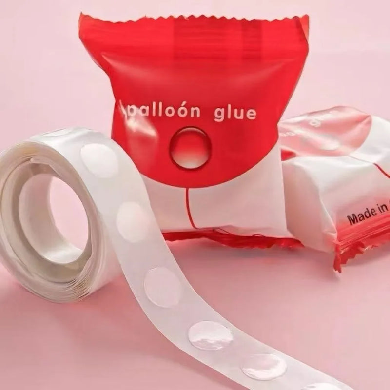 Nano Round Dot Double-Sided Tape Roll Clear Traceless Strong Adhesive Glue Dots Removable for Balloons DIY Crafts Home Decor