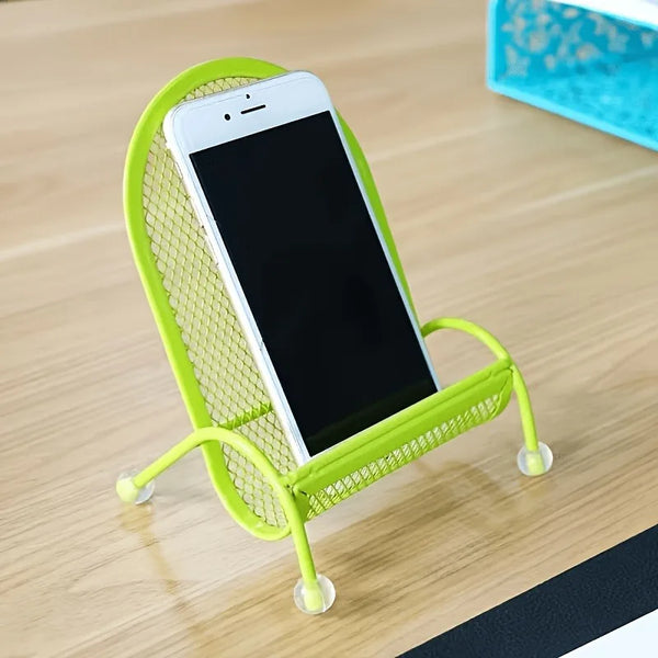Colorful Creative Chair Design Phone Stand,Bedside Phone Holder. Multiple color options available. Lazy Bracket.