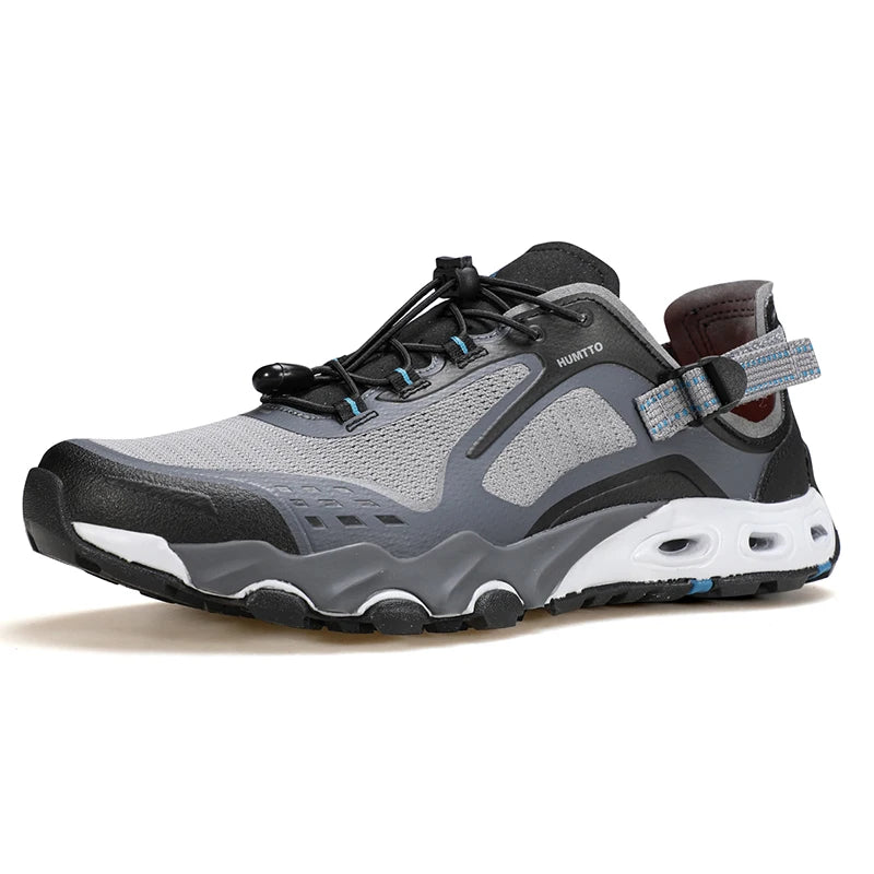 HUMTTO Barefoot Hiking Shoes Men's Summer Aqua Shoes Men Breathable Quick Drying Outdoor Sneakers Lightweight Beach Sandals Man