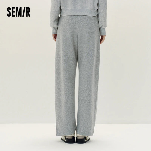 ខោរលុងសម្រាប់នារី Semir ខោជើងវែងកោងបែបស្ព័រ ខោរលុងសម្រាប់រដូវស្លឹកឈើជ្រុះ ស្លៀកប្រចាំថ្ងៃបែបទីក្រុង ឆ្នាំ២០២៦