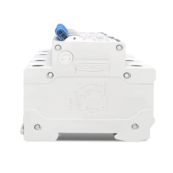 TOMZN 2P Plus 2P DC MTS Dual Power Manual Transfer Switch Circuit Breaker MCB for PV System 2P+2P
