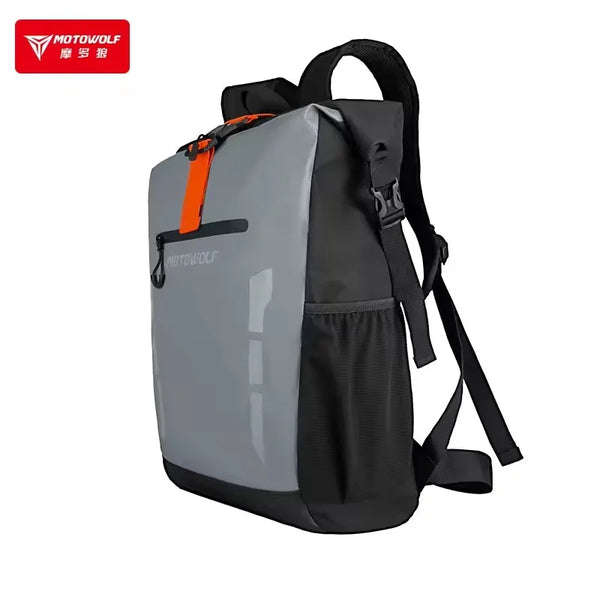 កាបូបស្ពាយម៉ូតូ Motowolf សម្រាប់បុរស និងស្ត្រី កាបូបការពារទឹក កាបូបស្ពាយសម្រាប់ជិះ កាបូបស្ពាយសម្រាប់ធ្វើដំណើរ កាបូបសម្រាប់ដាក់ឥវ៉ាន់ គ្រឿងបន្ថែមសម្រាប់ម៉ូតូ