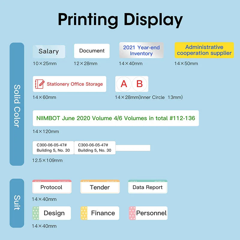NIIMBOT N1/B18 Mini Portable Label Printer Thermal Transfer Pocket Label Maker With Long Life Ribbon And PET Stickers Gift