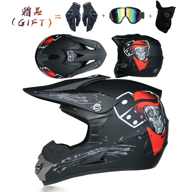 fiery Motocross Helmet Off Road Professional ATV Cross Helmets MTB DH Racing Motorcycle Helmet Dirt Bike Capacete de Moto casco