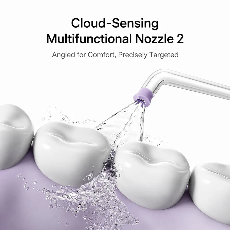MIJIA Smart Oral Flosser Pro,Lntegrated Built-in Water Tank,IPX8,Smart Large Color Screen,Lightweight And Portable,CN Version