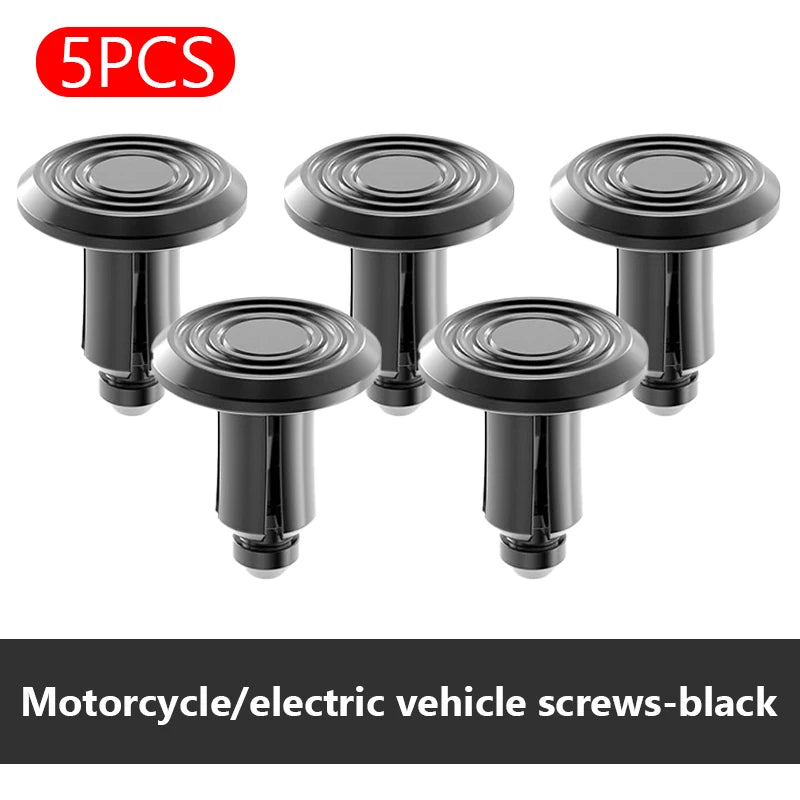 SEAMETAL 5/10PCS 6mm Motorcycle Expansion Buckle Aluminum Alloy Electric Vehicle Screw Nuts for Replacing Shell Buckle Accessory