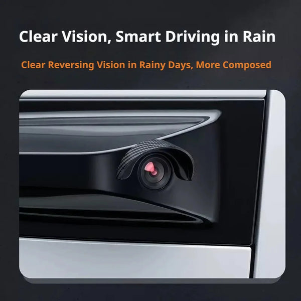 SEAMETAL 2/4PCS Car Camera Lens Protector Waterproof Dust-proof Car Rear View Backup Camera Cover Rain Shield Car Accessories