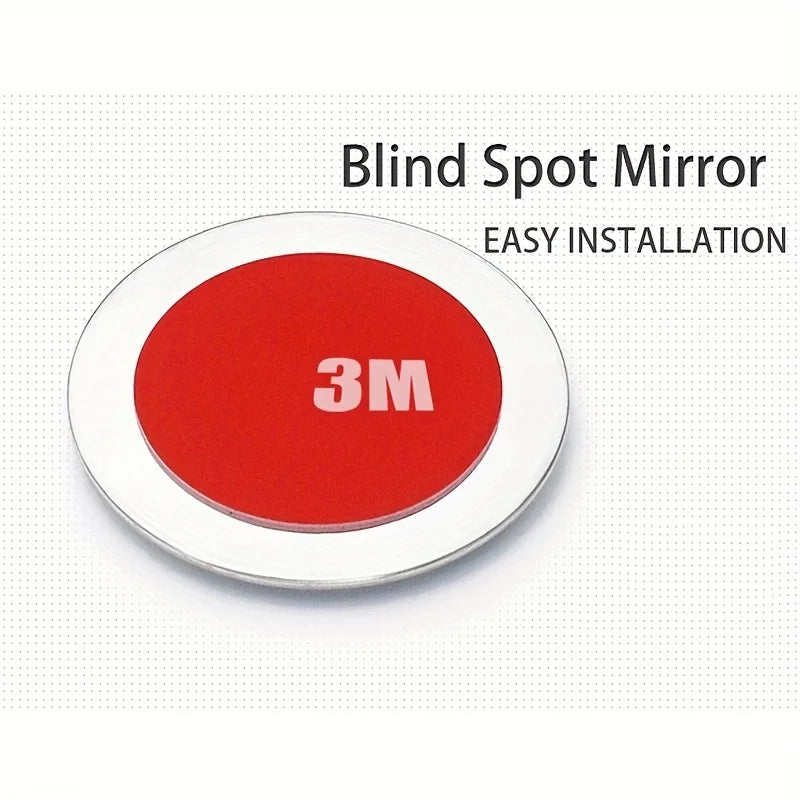 SEAMETAL 1/2pcs Car Reaview Blind Spot Mirror Wide Angle Round Convex Side Mirrors Rear View Mirrors for Truck Car Accessories