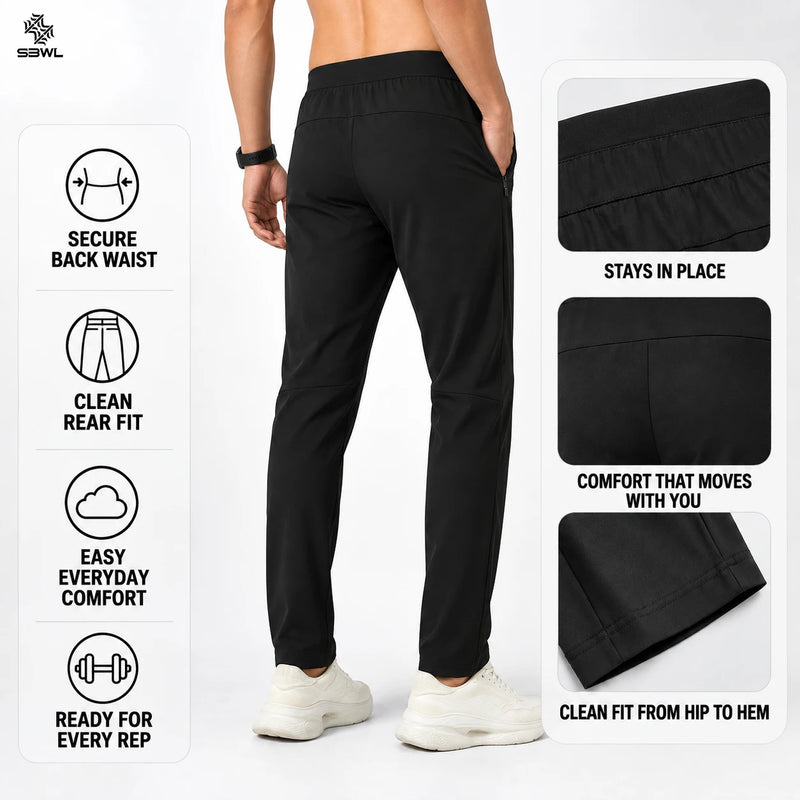 SBWL Men's High-Quality Outdoor Sports Pants for Cycling Climbing Hiking - Casual Autumn Winter Daily Simple Style