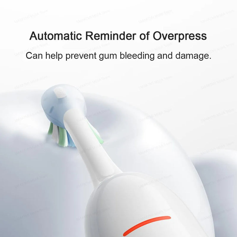 MIJIA Smart Servo-Oscillation Electric Toothbrush Pro, IPX8 Waterproof & Travel Lock, 180-Day Long Battery Life, App Control