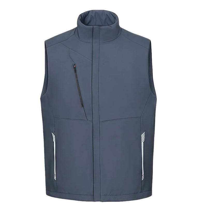 2026 Men's  Casual  multi-pocket Jacket solid color Winter warm photography Outerwear custom company logo team vest