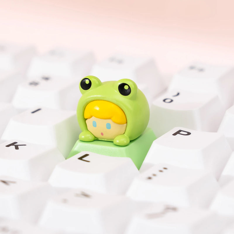 Akko Animal Artisan 3D Keycap & Switch Tester with Clicky Creamy Cyan Switch MX Mechanical Keyboard DIY Kawaii Desk Accessories