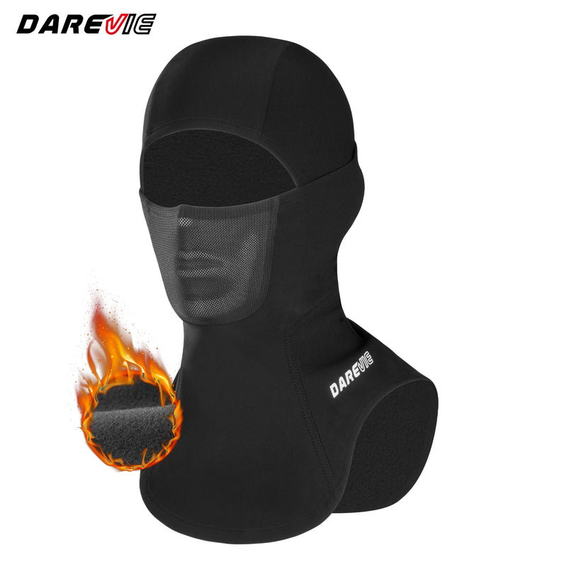 មួក DAREVIE សម្រាប់ជិះកង់ Balaclava រដូវរងា រក្សាភាពកក់ក្តៅ ប្រឆាំងនឹងកាំរស្មីយូវី SPF 50 មួកបុរស ស្ងួតរហ័ស មានខ្យល់ចេញចូលបាន សម្រាប់កីឡាក្រៅផ្ទះ