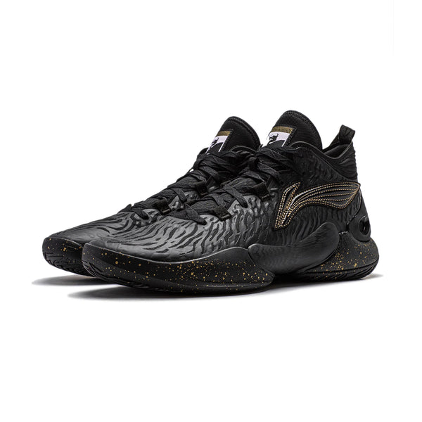 ស្បែកជើងបាល់បោះអាជីព Li-Ning បុរស YUSHUAI XVIII BOOM Cushion SYNCHRO-ADJUSTSSYSTEM Support Sport Shoes Sneakers ABAU009