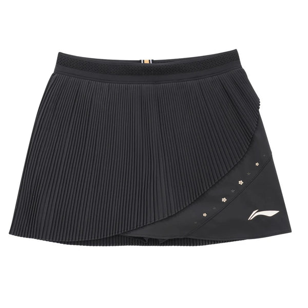 សំពត់វាយសីនារី Li-Ning LN ស្ងួតលឿន 100% Polyester ខ្យល់ចេញចូលបាន ខោកីឡាហ្វឹកហាត់ LiNing ASKW440