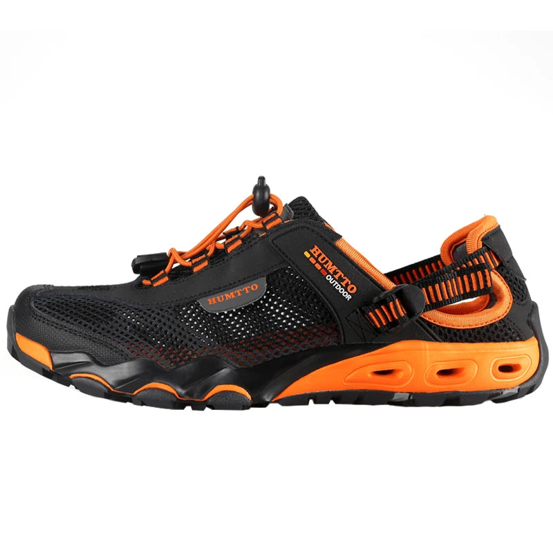 HUMTTO Summer Hiking Shoes for Men Breathable Beach Water Sneakers Man 2022 Sports Trekking Outdoor Shoes Casual Sandals Mens