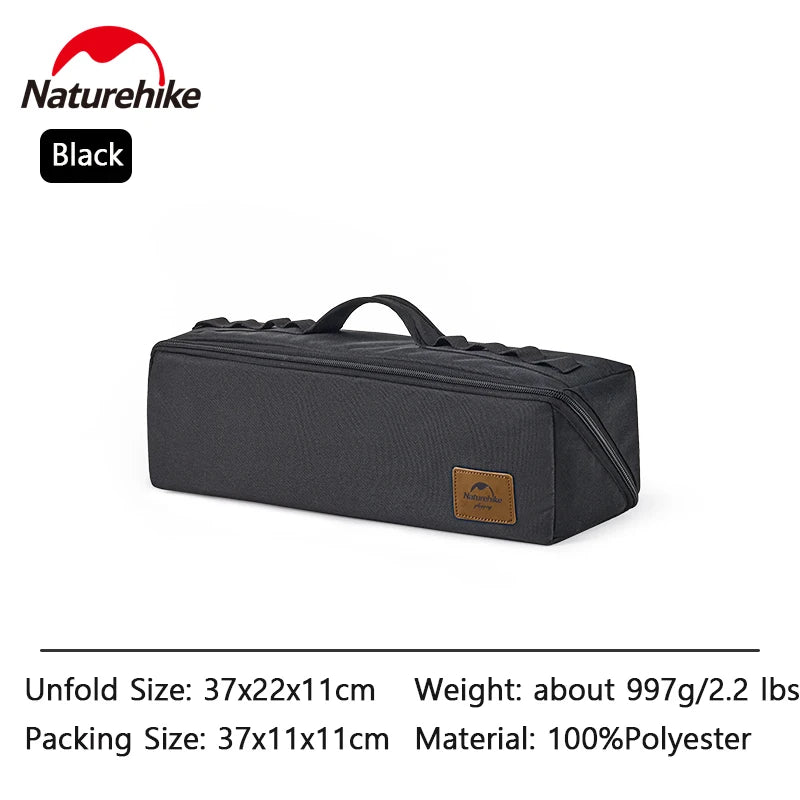 Naturehike Camping Storage Bag Outdoor Portable Accessory Organizer Multifunctional Folding Hikng Travel Tool Box Camping Bags