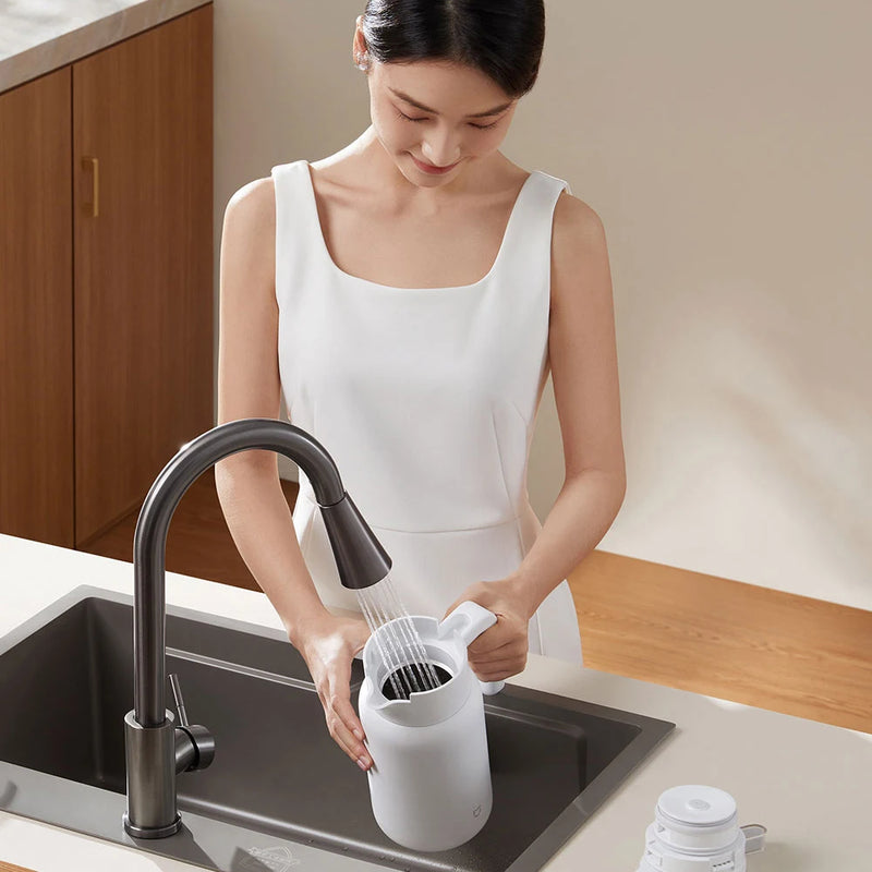 MIJIA Insulated Kettle 1.5L/2L,316L Stainless Steel,Easy Cleaning,Long-lasting Temperature Control Lock Thermos Kettles
