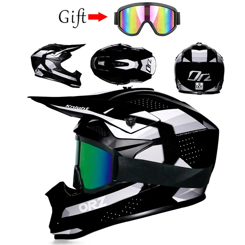 New Arrivals Motorcycle Helmet Motocross Cascos Para Moto Off Road Motocycle Abs Man&Woman Dot